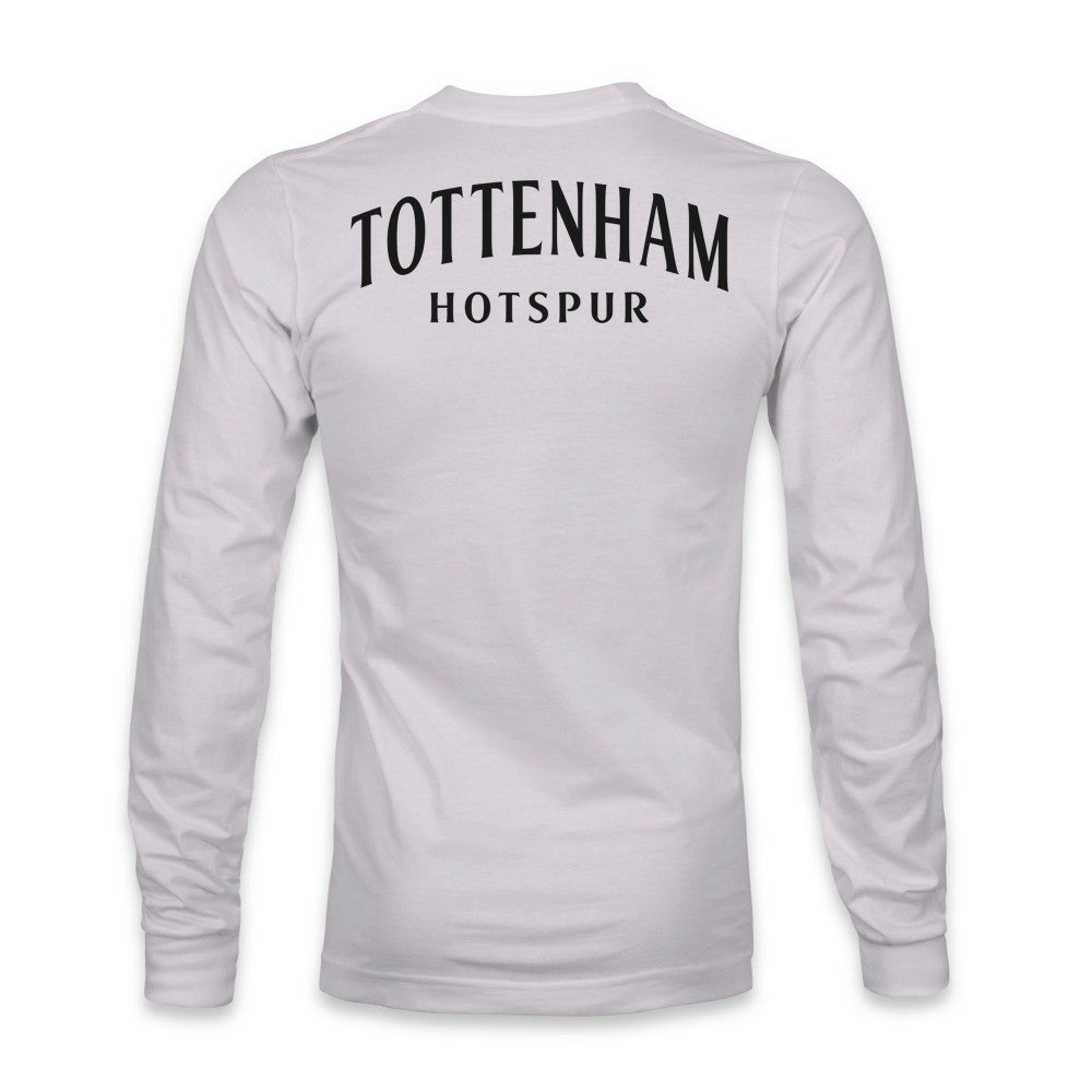 Tottenham Hotspur 1863FC Back Team Arch Long Sleeve T-Shirt Gray