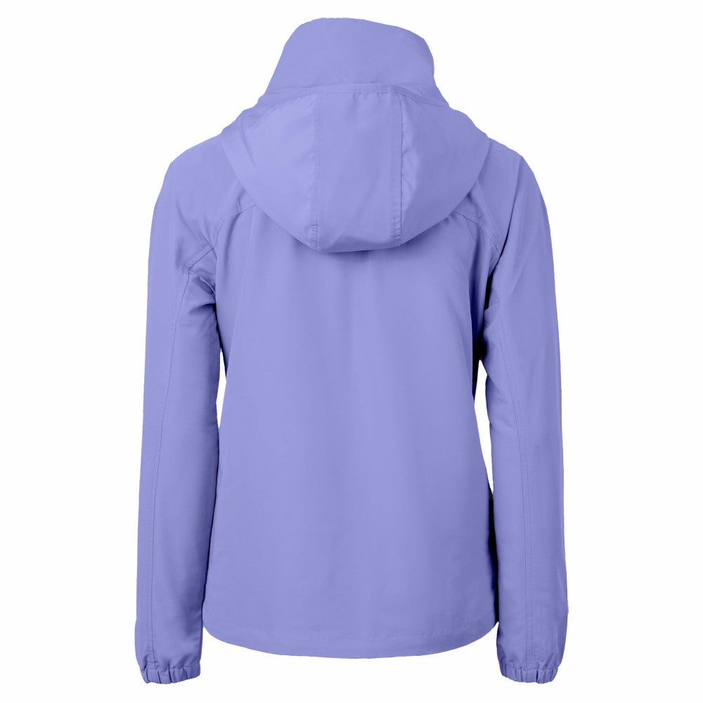 New York Mets Cutter & Buck Women's Charter Eco Recycled Full-Zip Jacket - Lavender Jackets