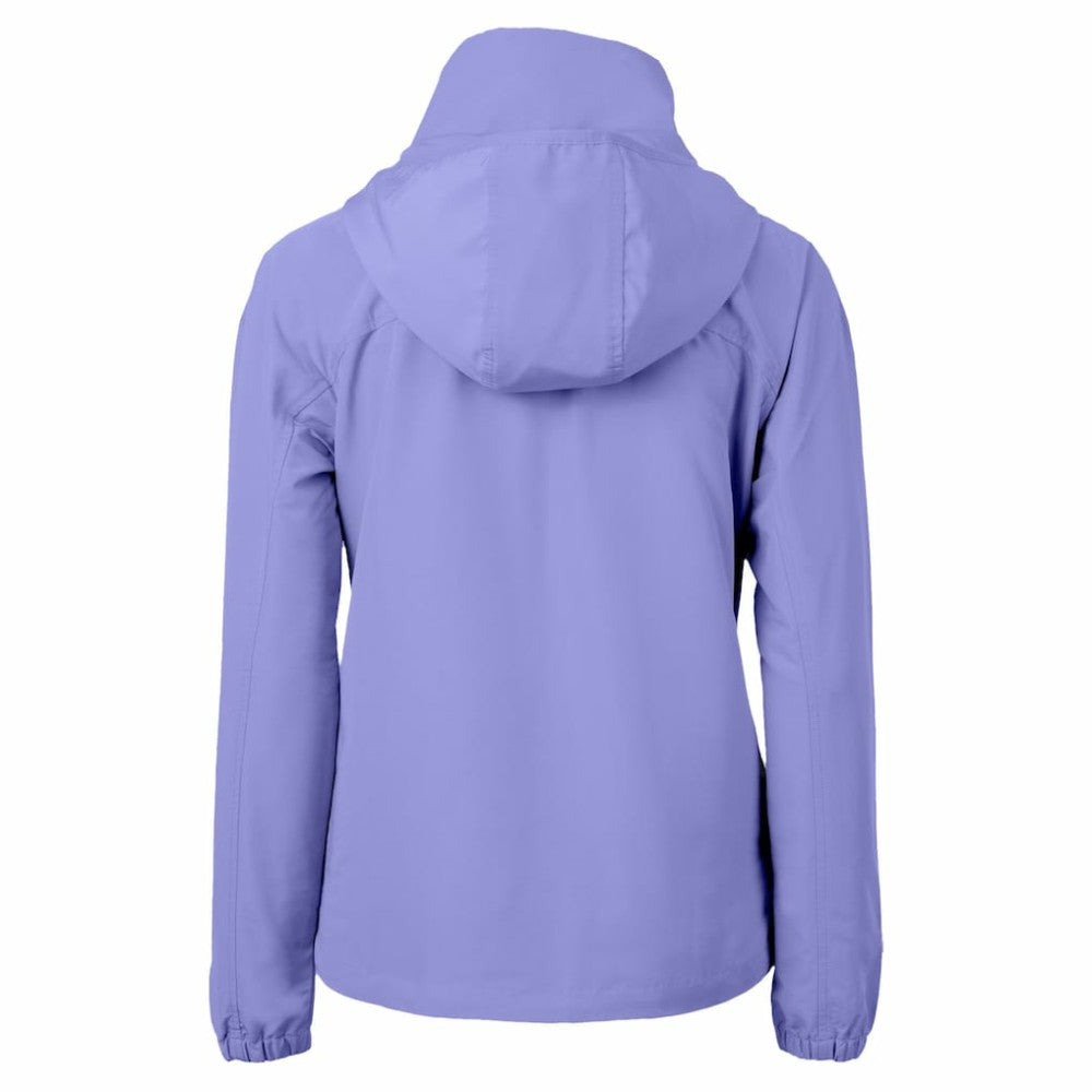 Chicago Cubs Cutter & Buck Women's Charter Eco Recycled Full-Zip Jacket - Lavender Jackets