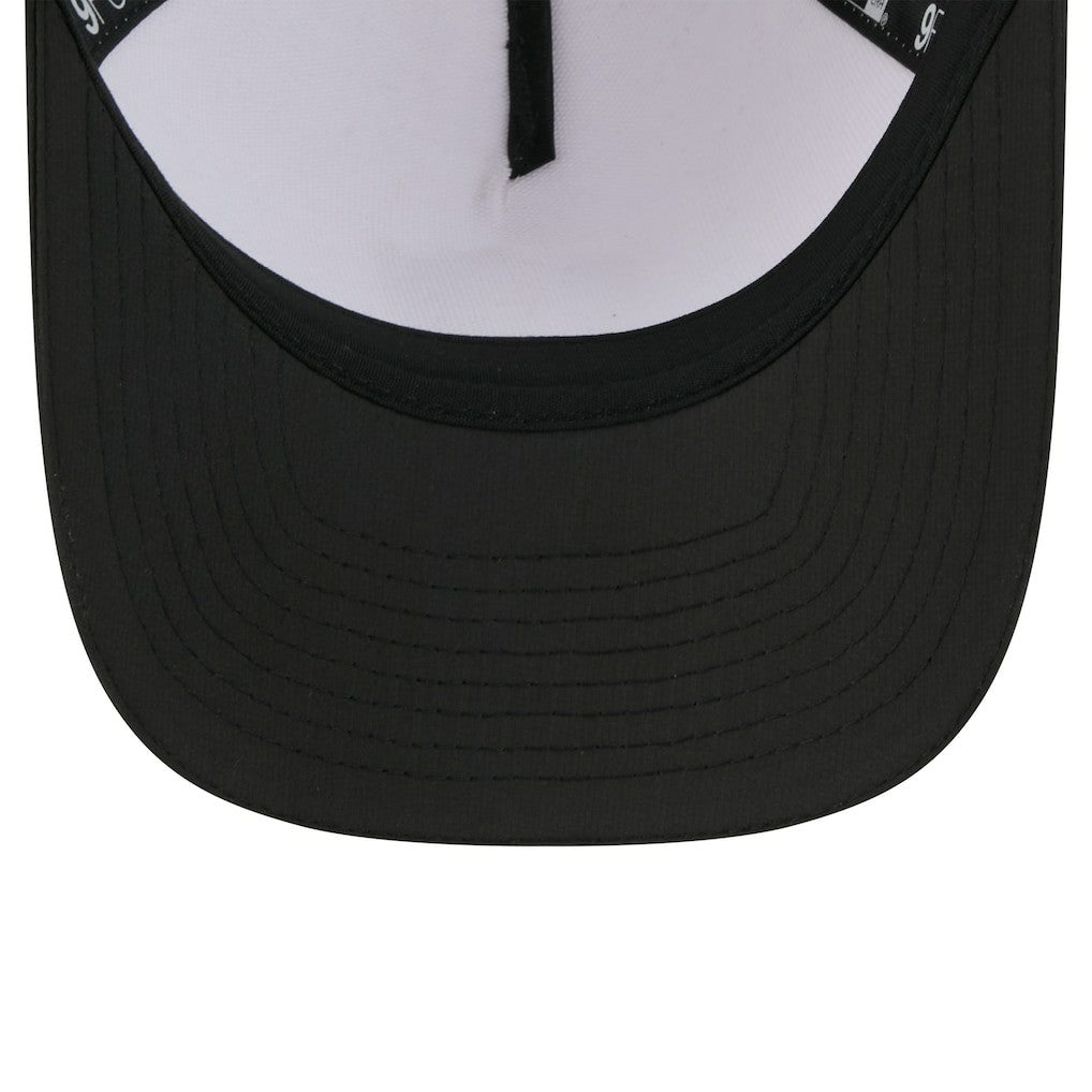 Las Vegas Raiders New Era Youth 2025 NFL Training Camp A-Frame 9FORTY Adjustable Hat - White/Black Hats