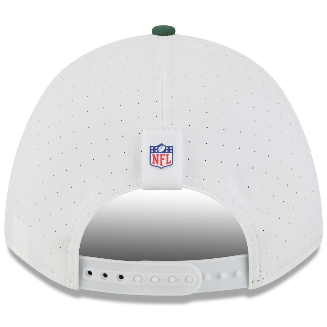 Green Bay Packers New Era Youth 2025 NFL Training Camp A-Frame 9FORTY Adjustable Hat - White/Green Hats