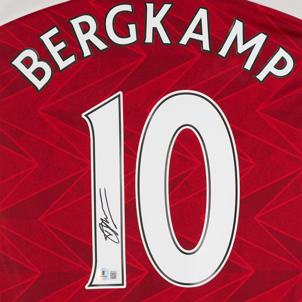 Dennis Bergkamp Arsenal Autographed 2020-21 Red Home Jersey BAS - Fanatics discount
