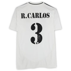Roberto Carlos Real Madrid Autographed 2024-25 White Home Jersey BAS - Fanatics online