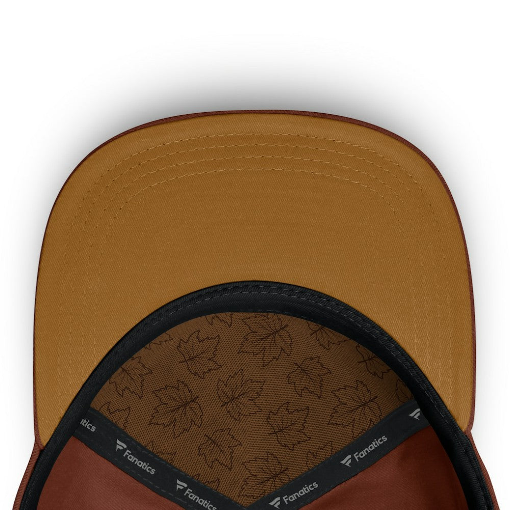 Boston Bruins Fanatics Fall Leaves Timber Adjustable Hat - Brown | US 202565206