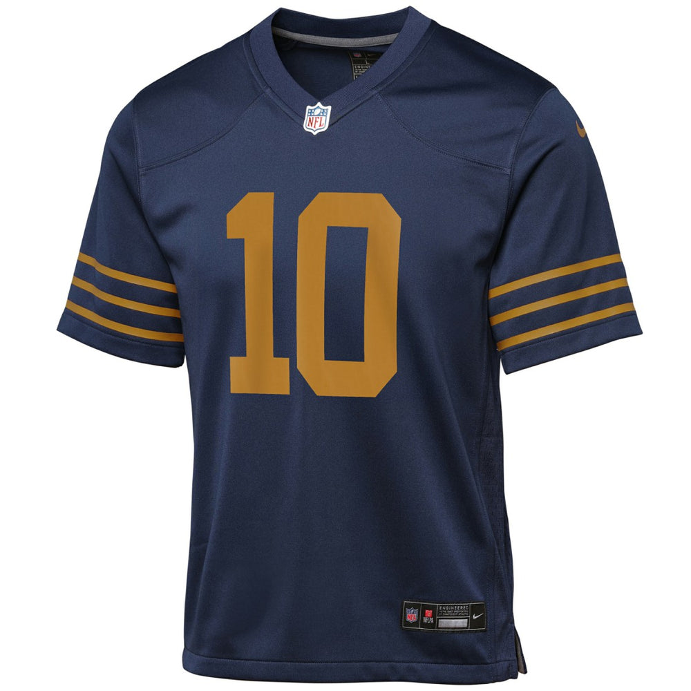 Jordan Love Green Bay Packers Youth The 1923 Classic Game Jersey - Navy Jerseys