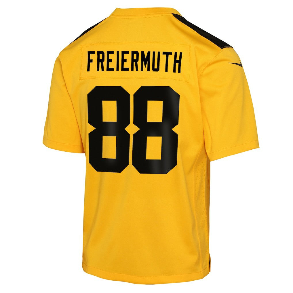 Pat Freiermuth Pittsburgh Steelers Youth Alternate 1933 Throwback Game Jersey - Gold Jerseys