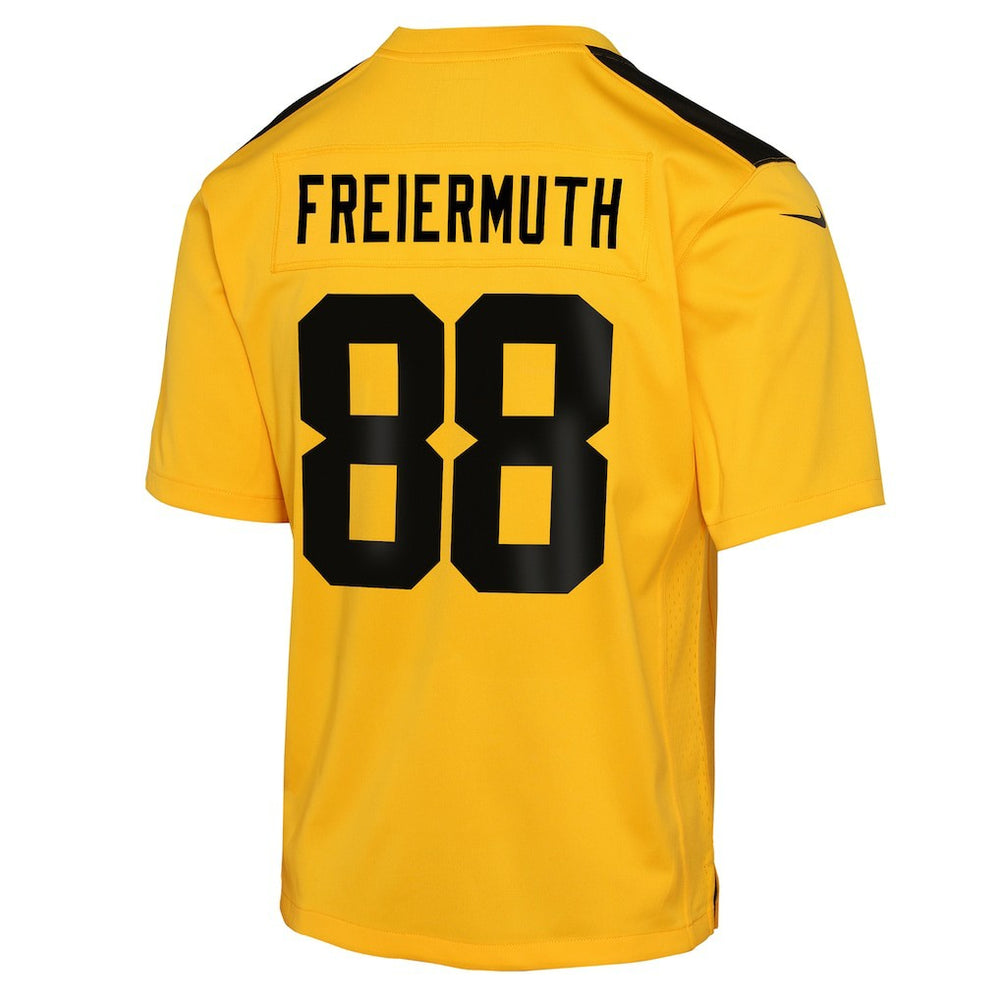 Pat Freiermuth Pittsburgh Steelers Youth Alternate 1933 Throwback Game Jersey - Gold Jerseys