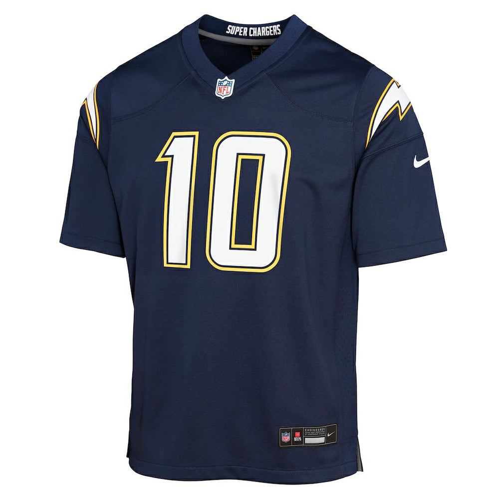 Justin Herbert Los Angeles Chargers Youth Alternate Super Chargers Game Player Jersey - Navy Jerseys