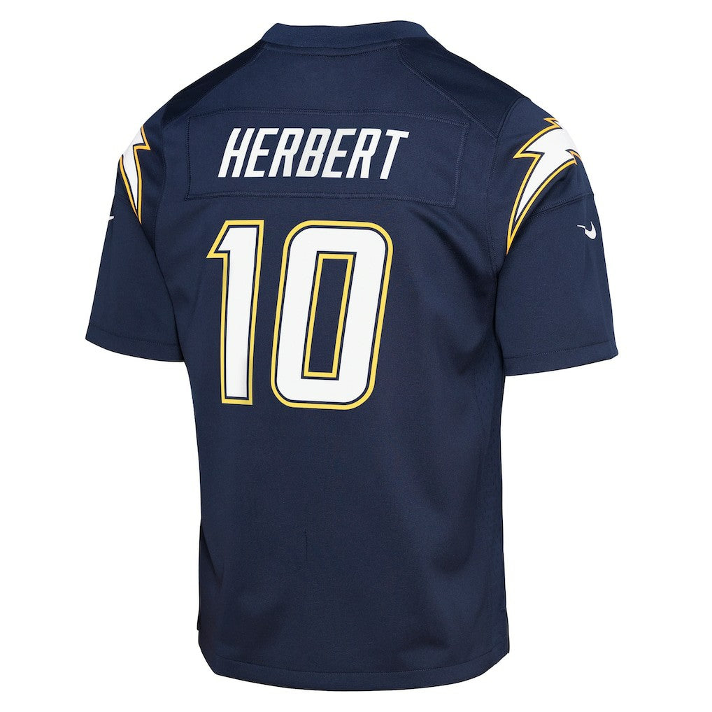 Justin Herbert Los Angeles Chargers Youth Alternate Super Chargers Game Player Jersey - Navy Jerseys