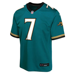 Brian Thomas Jr. Jacksonville Jaguars Youth Alternate 2 Prowler Throwback Game Jersey - Teal Jerseys