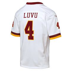 Frankie Luvu Washington Commanders Youth Game Super Bowl Era Jersey - White Jerseys