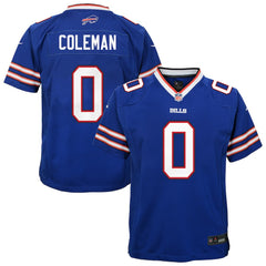 Keon Coleman Buffalo Bills Youth Team Game Jersey - Royal Jerseys