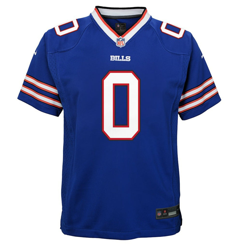 Keon Coleman Buffalo Bills Youth Team Game Jersey - Royal Jerseys
