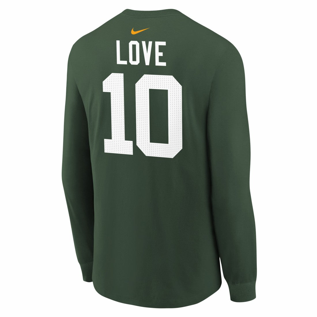 Jordan Love Green Bay Packers Youth Player Name & Number Long Sleeve T-Shirt - Green T-shirts