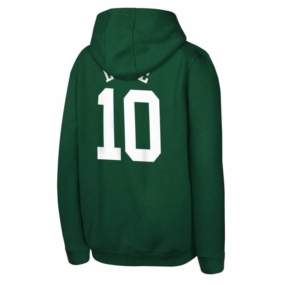 Jordan Love Green Bay Packers Outerstuff Mainliner Player Name & Number Hoodie - Green Hoodies