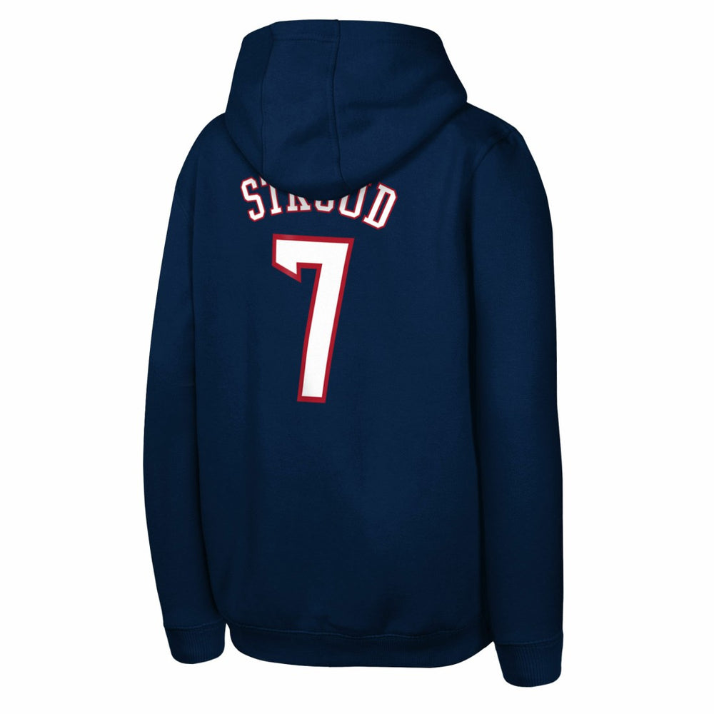C.J. Stroud Houston Texans Outerstuff Mainliner Player Name & Number Hoodie - Navy Hoodies