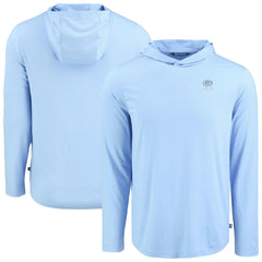Green Bay Packers Men's Cutter & Buck Coastline Epic Comfort Eco Recycled Men's Hooded Shirt - Powder Blue