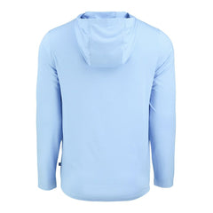 Baltimore Ravens Men's Cutter & Buck Coastline Epic Comfort Eco Recycled Men's Hooded Shirt - Powder Blue