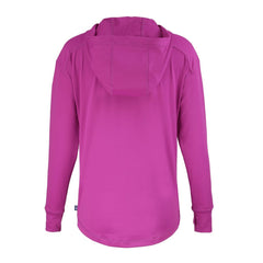 Baltimore Ravens Cutter & Buck Women's Daybreak Eco Recycled Half-Zip Hoodie - Pink Hoodies