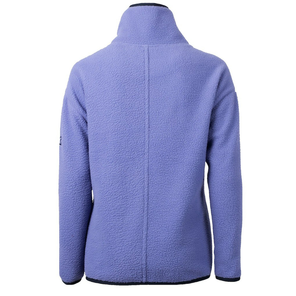 Chicago Bears Cutter & Buck Women's Cascade Eco Fleece Half-Zip Jacket - Lavender Jackets