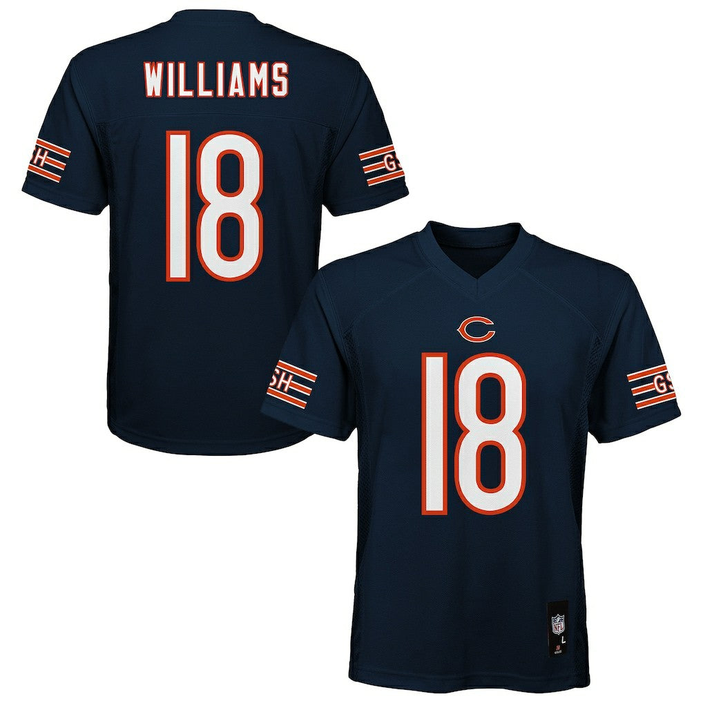 Caleb Williams Chicago Bears Outerstuff Preschool Replica Player Jersey - Navy Jerseys