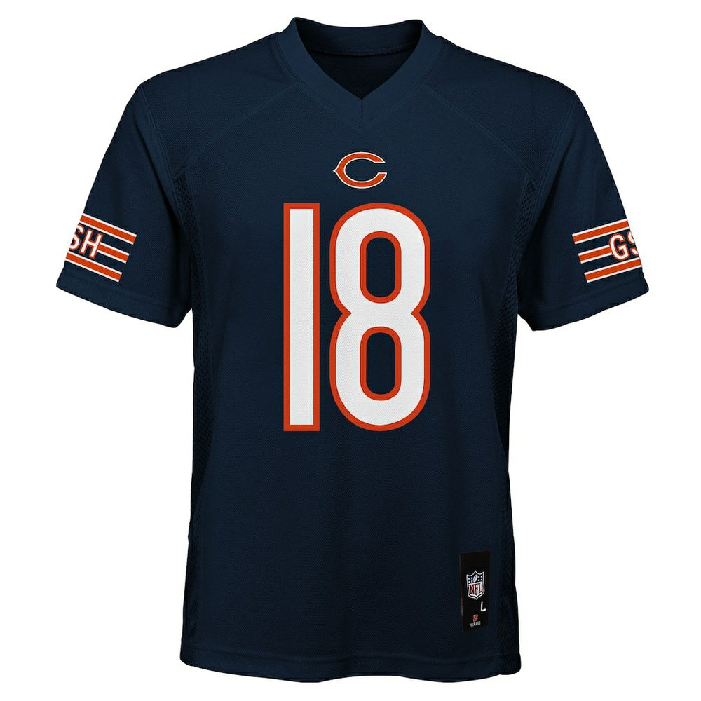 Caleb Williams Chicago Bears Outerstuff Preschool Replica Player Jersey - Navy Jerseys