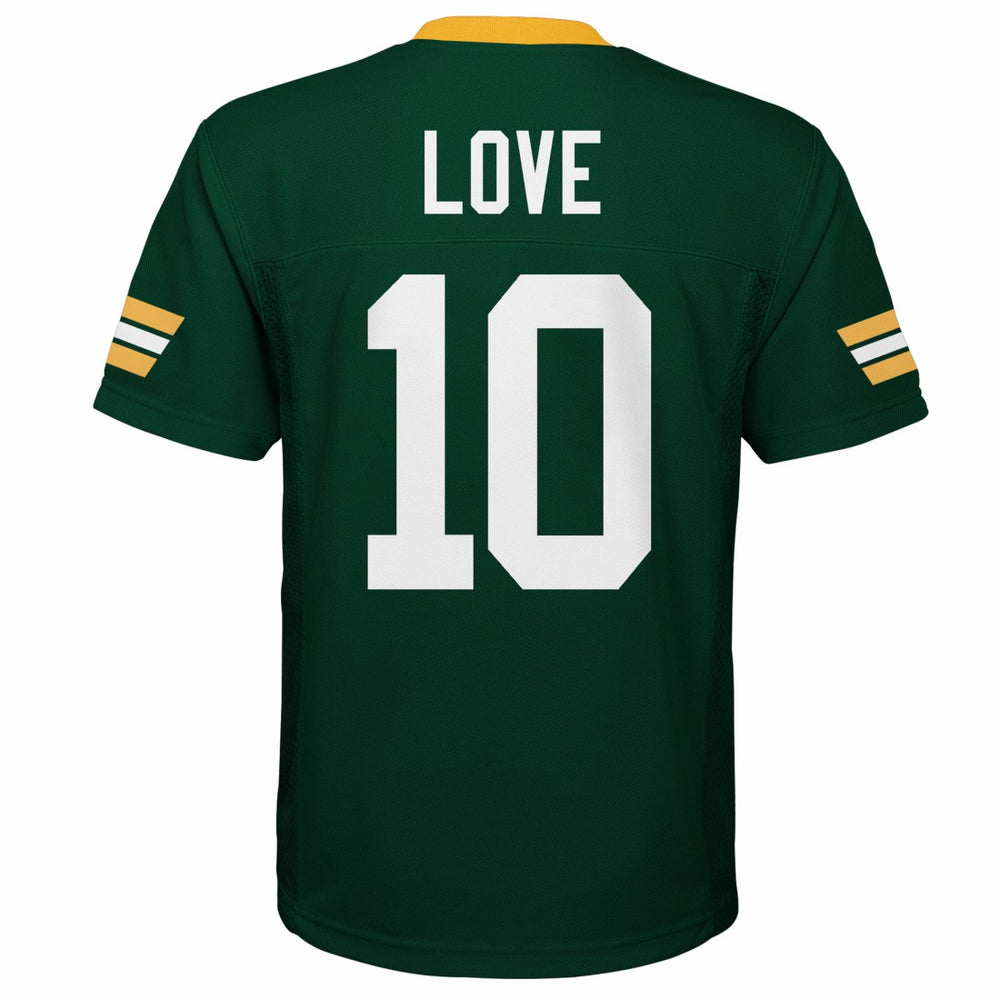 Jordan Love Green Bay Packers Outerstuff Preschool Replica Player Jersey - Green Jerseys