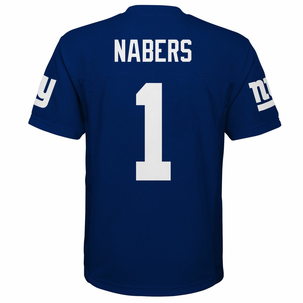 Malik Nabers New York Giants Outerstuff Preschool Replica Player Jersey - Royal Jerseys