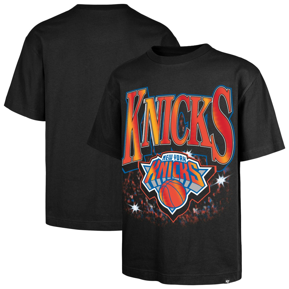 New York Knicks '47 Past Champs Collection Flashbulb Foundation T-Shirt Black - 47 brand
