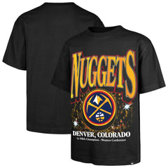 Denver Nuggets '47 Past Champs Collection Flashbulb Foundation T-Shirt Black - 47 brand