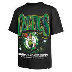 Boston Celtics '47 Past Champs Collection Flashbulb Foundation T-Shirt Black - 47 brand
