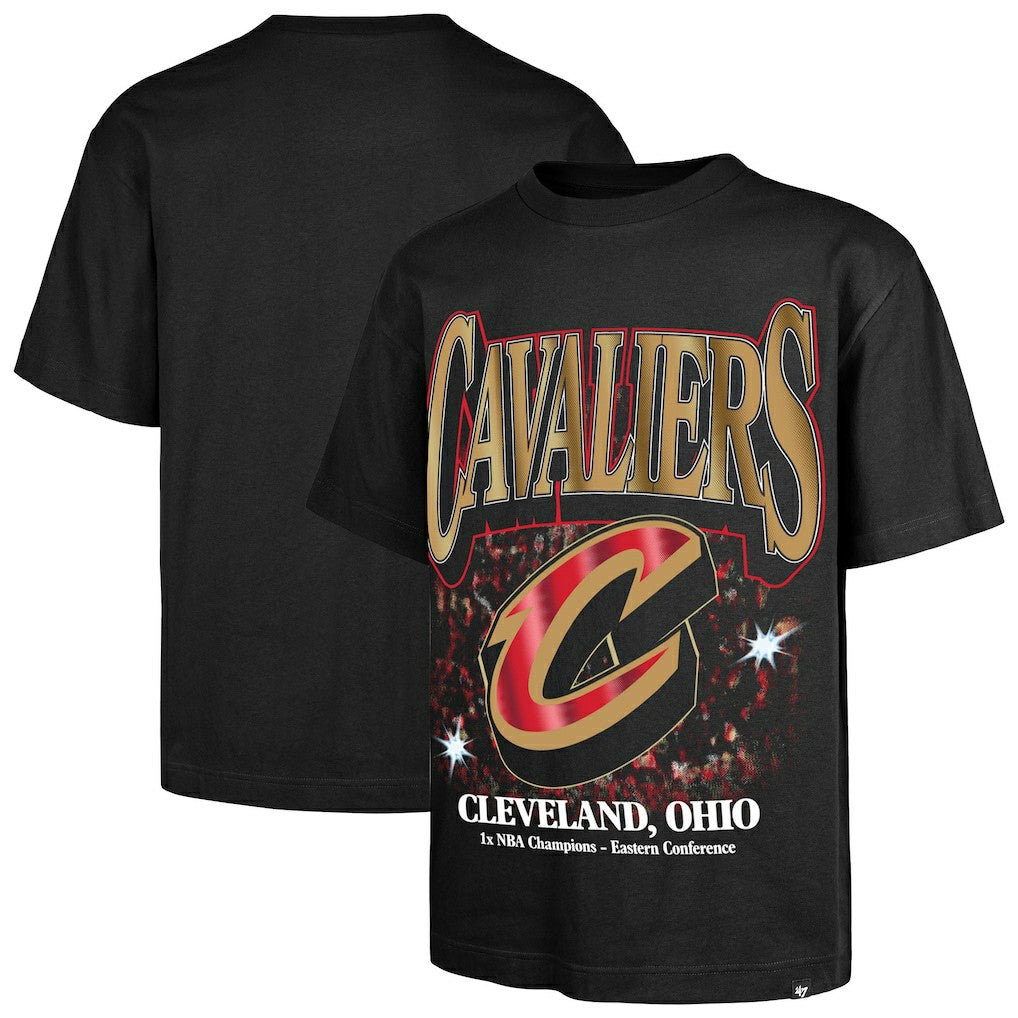 Cleveland Cavaliers '47 Past Champs Collection Flashbulb Foundation T-Shirt Black - 47 brand