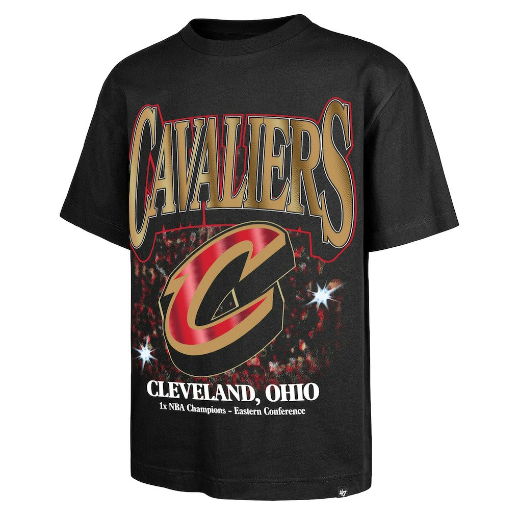 Cleveland Cavaliers '47 Past Champs Collection Flashbulb Foundation T-Shirt Black - 47 brand