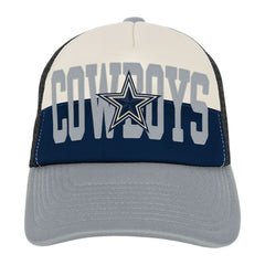 Dallas Cowboys Outerstuff Modern Fan Trucker Adjustable Hat - White/Navy Hats