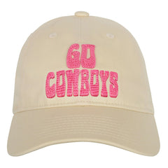 Dallas Cowboys Outerstuff Girls Youth Blitz Adjustable Hat - Cream Hats