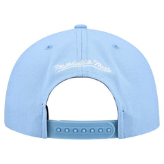 Milwaukee Brewers Mitchell & Ness Cooperstown Collection Basic Flip Snapback Hat - Powder Blue Hats
