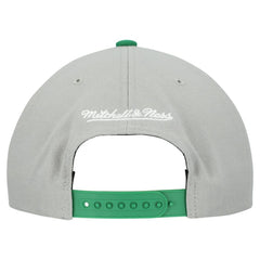 Athletics Mitchell & Ness Cooperstown Collection Basic Flip Snapback Hat - Gray Hats
