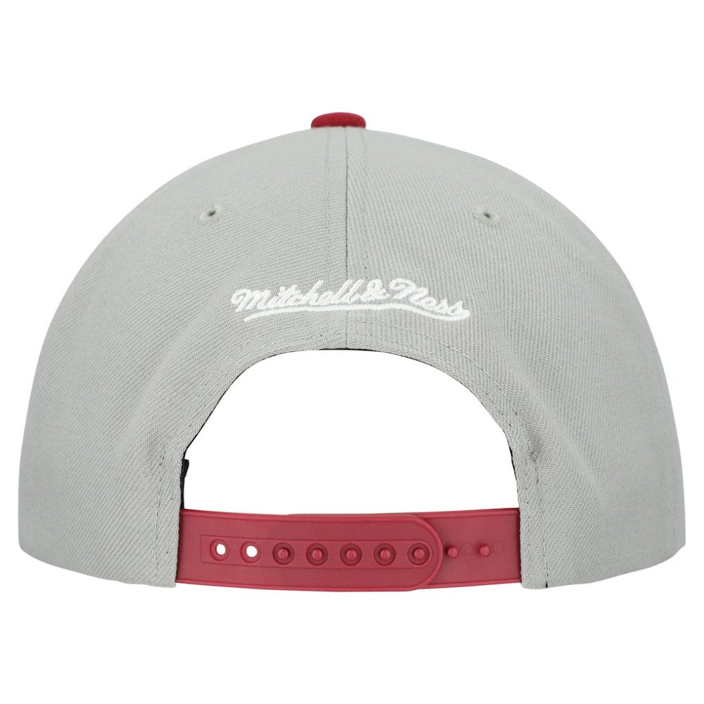 Philadelphia Phillies Mitchell & Ness Cooperstown Collection Basic Flip Snapback Hat - Gray Hats