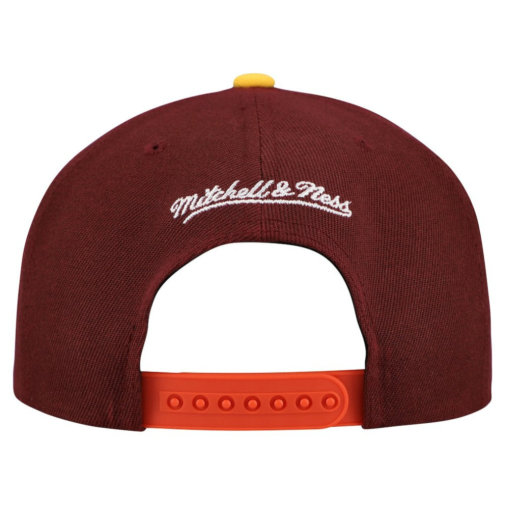 San Diego Padres Mitchell & Ness Cooperstown Collection Basic Flip Snapback Hat - Orange/Brown Hats