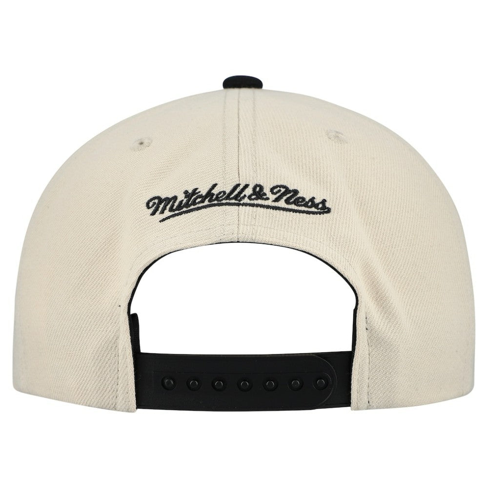 San Francisco Giants Mitchell & Ness Cooperstown Collection Basic Flip Snapback Hat - Cream Hats