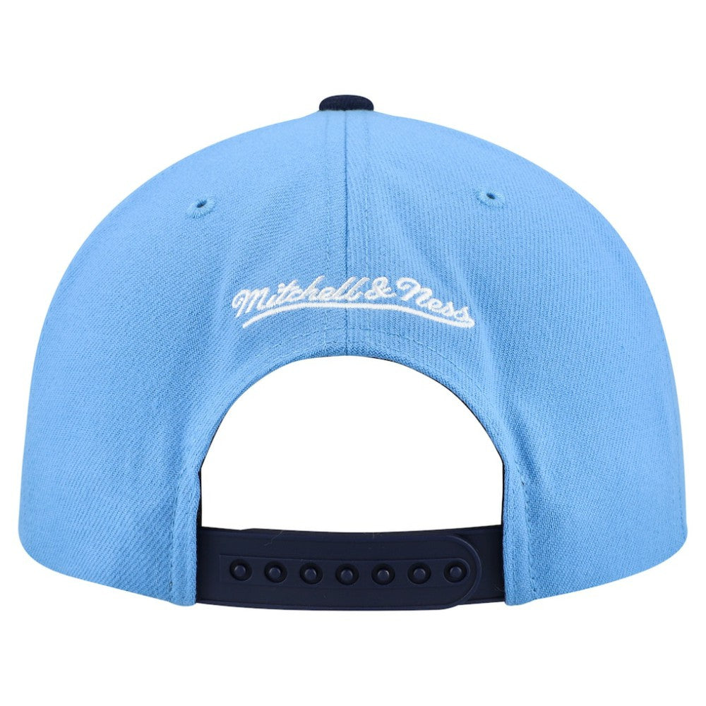 Chicago Cubs Mitchell & Ness Cooperstown Collection Basic Flip Snapback Hat - Light Blue Hats