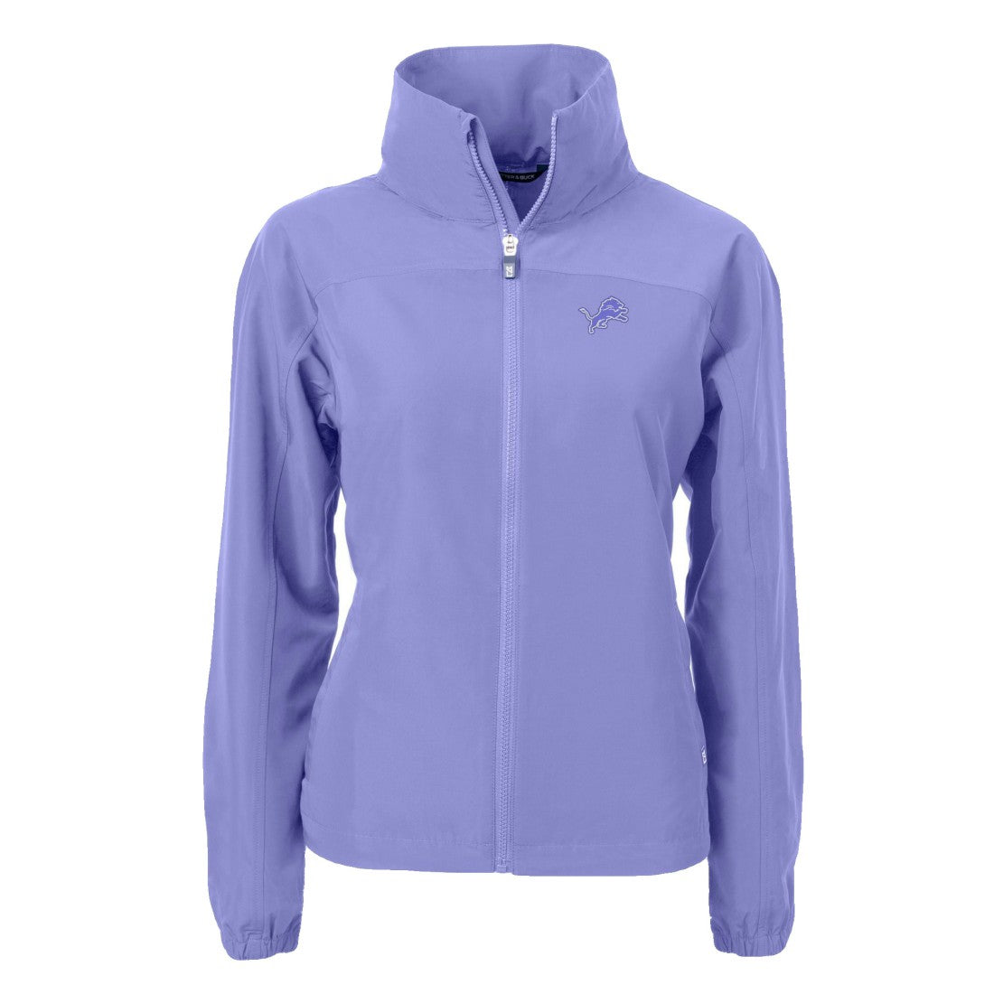 Detroit Lions Cutter & Buck Women's Charter Eco Recycled Full-Zip Jacket - Purple Jackets