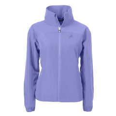 Detroit Lions Cutter & Buck Women's Charter Eco Recycled Full-Zip Jacket - Purple Jackets