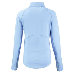 Indianapolis Colts Cutter & Buck Women's Peshastin Eco Fleece Recycled Half-Zip Top - Powder Blue Tops