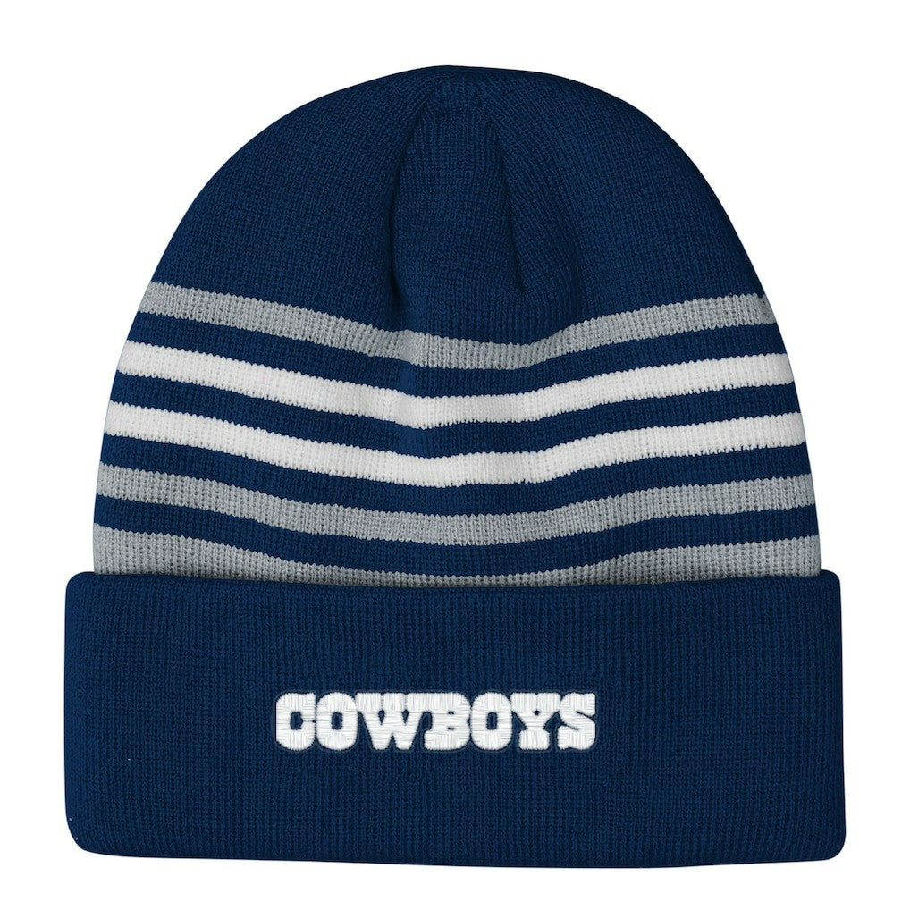 Dallas Cowboys Outerstuff Youth Essentials Cuffed Knit Hat - Navy Hats