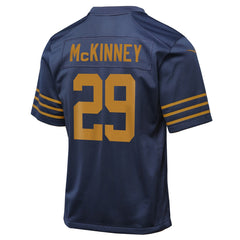 Xavier McKinney Green Bay Packers Youth The 1923 Classic Game Jersey - Navy Jerseys