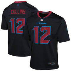 Nico Collins Houston Texans Youth Alternate Game Jersey - Navy Jerseys