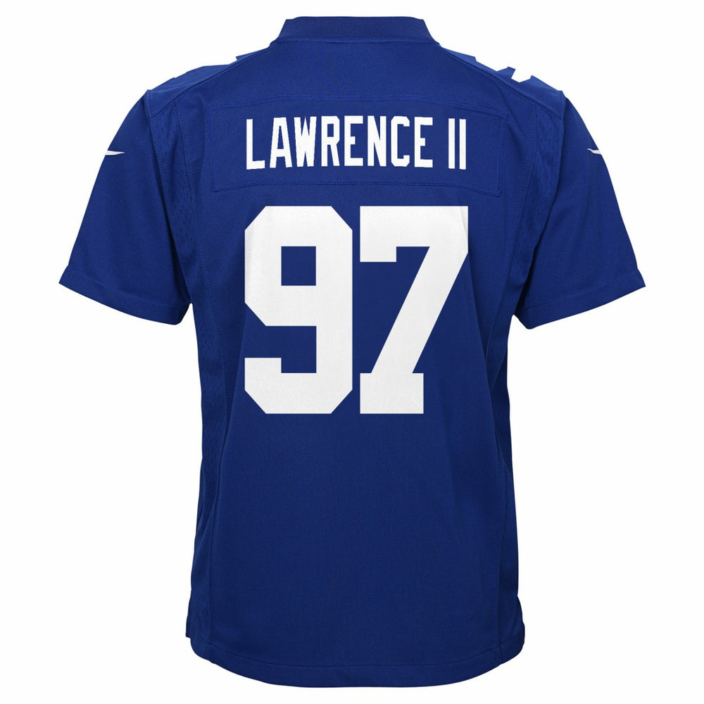 Dexter Lawrence New York Giants Youth Game Jersey - Royal Jerseys