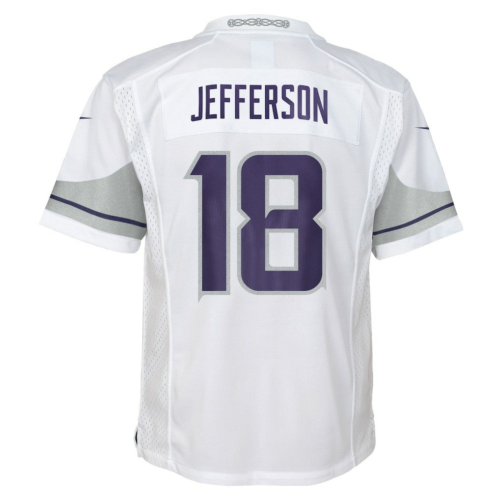 Justin Jefferson Minnesota Vikings Preschool Alternate Player Game Jersey - White Jerseys