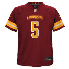 Jayden Daniels Washington Commanders Preschool Team Player Game Jersey - Burgundy Jerseys